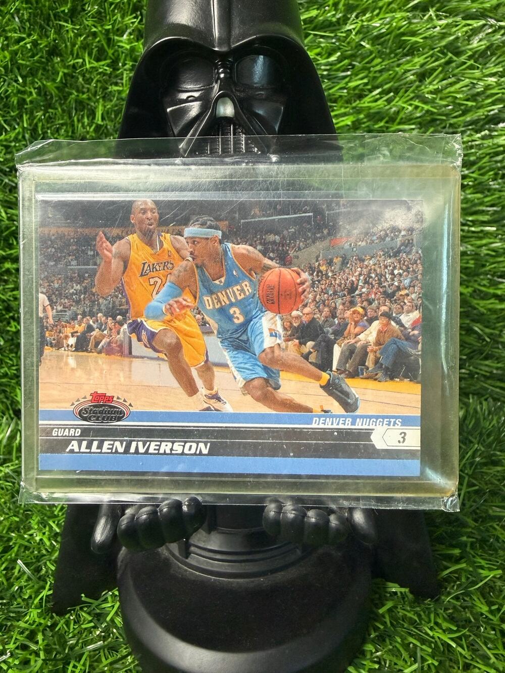2007-08 Topps Stadium Club Allen Iverson #33 Kobe Bryant Jack Nicholson Cameo AI